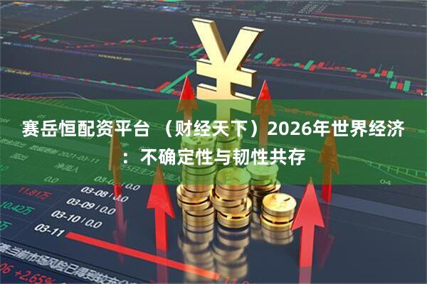 赛岳恒配资平台 （财经天下）2026年世界经济：不确定性与韧性共存